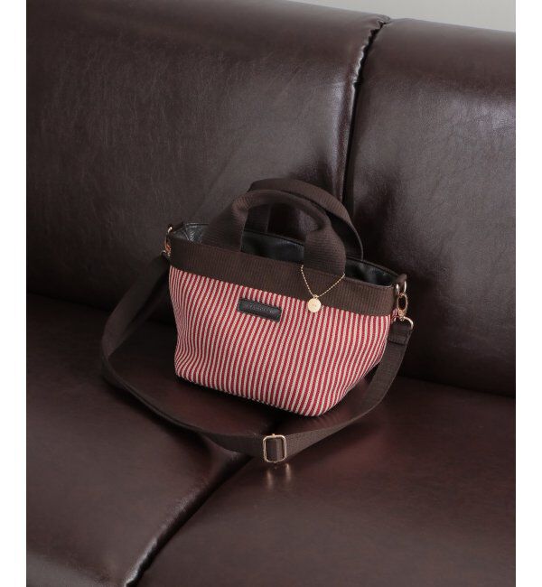 ikka「ファブリック2WAYミニトートバッグ」|その他|