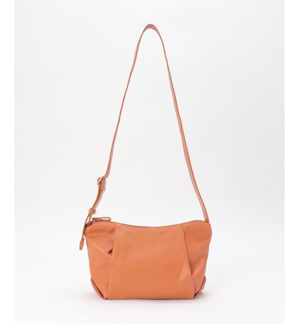 ikka「ＰＵハーフムーンミニショルダー」|その他|オレンジ