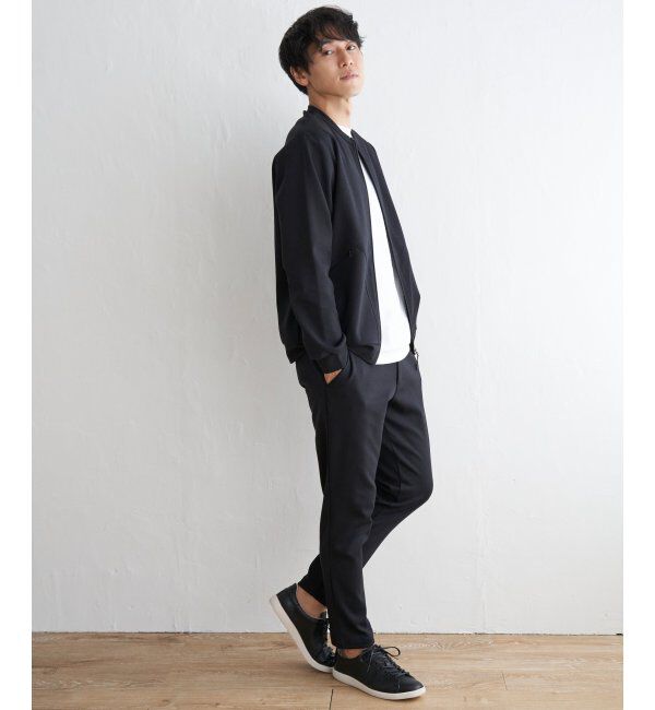 ikka「テックストレッチジップカーディガン」|カーディガン|