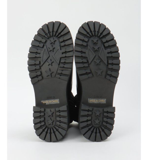 ikka「PUニットコンビブーツ」|その他|