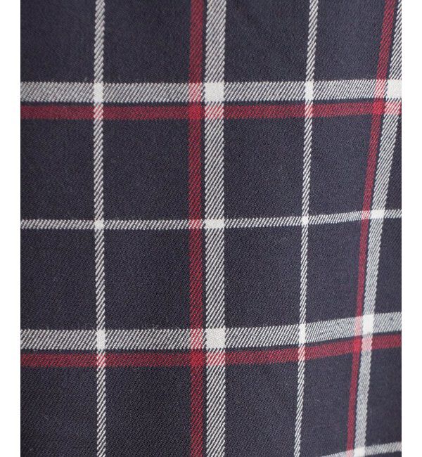 IKKA LOUNGE「スカートフウチェックパンツ」|その他|