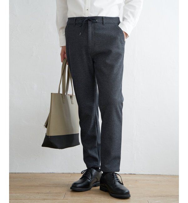 IKKA LOUNGE「【セットアップ対応】GOKU楽ワークウールライクパンツ」|その他|