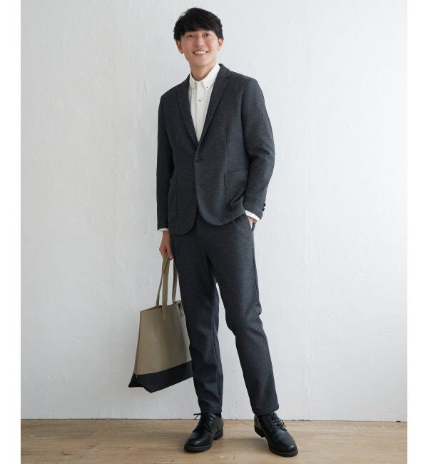 IKKA LOUNGE「【セットアップ対応】GOKU楽ワークウールライクパンツ」|その他|