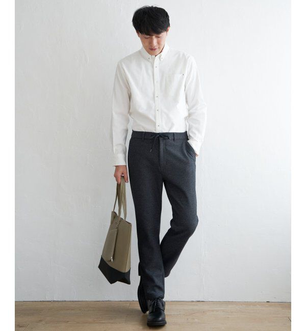 IKKA LOUNGE「【セットアップ対応】GOKU楽ワークウールライクパンツ」|その他|