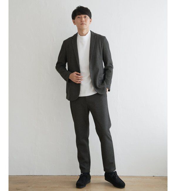 IKKA LOUNGE「【セットアップ対応】GOKU楽ワークウールライクパンツ」|その他|