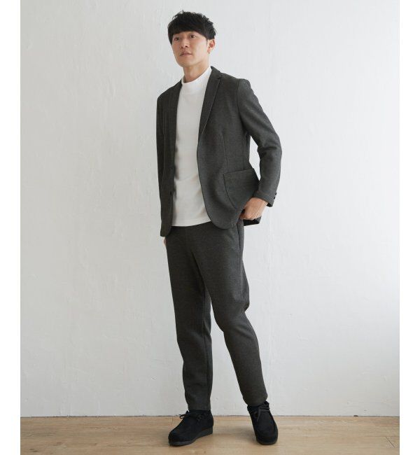 IKKA LOUNGE「【セットアップ対応】GOKU楽ワークウールライクパンツ」|その他|