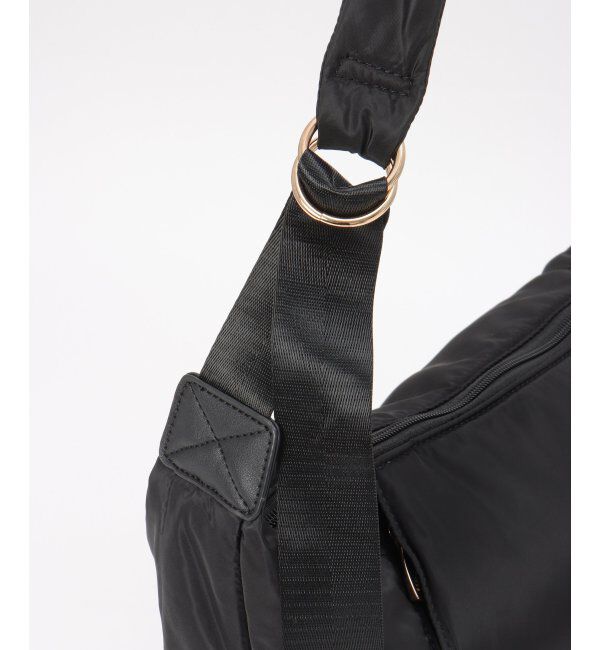 ikka「ハーフムーンボンディングショルダーバッグ」|その他|