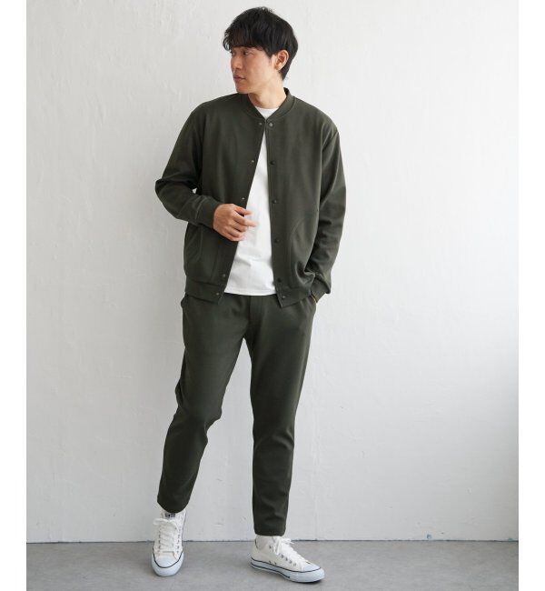 ikka「テックストレッチボタンカーディガン」|カーディガン|