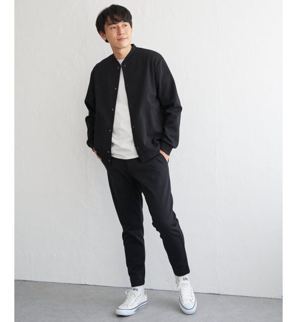 ikka「テックストレッチボタンカーディガン」|カーディガン|