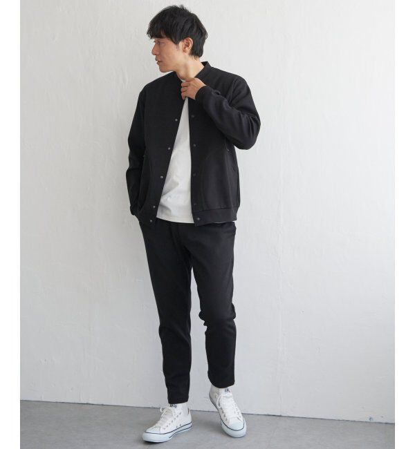 ikka「テックストレッチボタンカーディガン」|カーディガン|