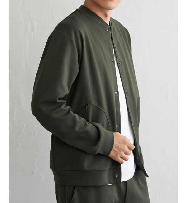 ikka「テックストレッチボタンカーディガン」|カーディガン|