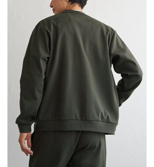 ikka「テックストレッチボタンカーディガン」|カーディガン|