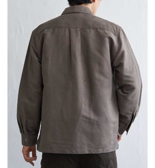 ikka「【親子おそろい】フェイクスエードシャウター」|シャツ・ブラウス|