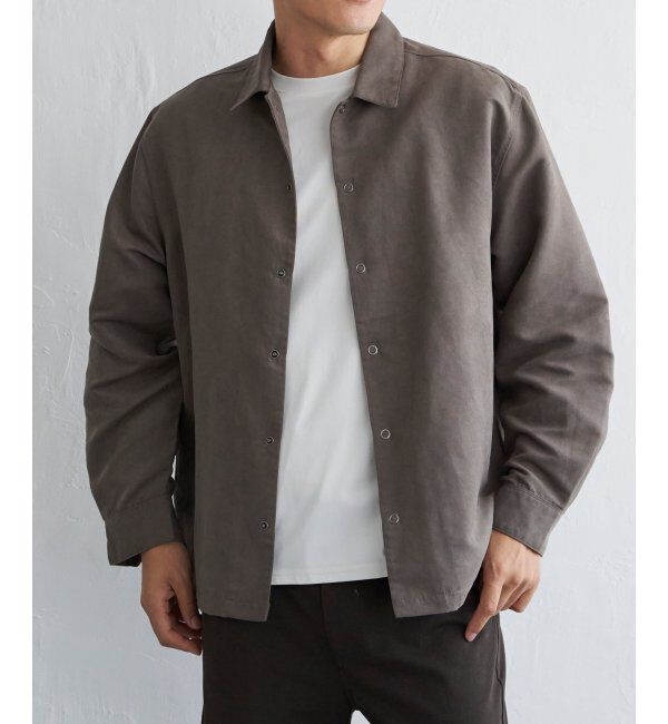 ikka「【親子おそろい】フェイクスエードシャウター」|シャツ・ブラウス|