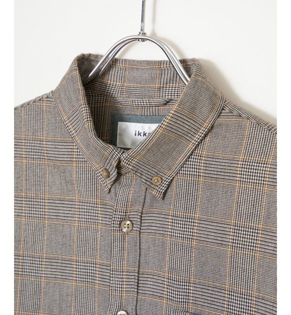 ikka「イージーケアフランネルチェックシャツ」|シャツ・ブラウス|