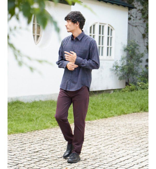 ikka「イージーケアフランネルチェックシャツ」|シャツ・ブラウス|