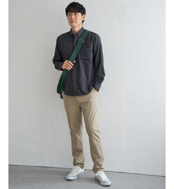 ikka「イージーケアフランネルチェックシャツ」|シャツ・ブラウス|