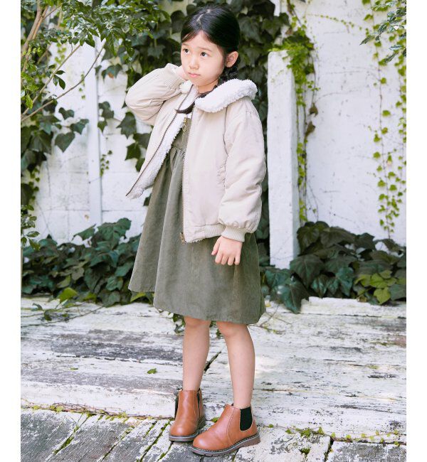 ikka kids「リバーシブルボアブルゾン（110~160cm）」|その他|