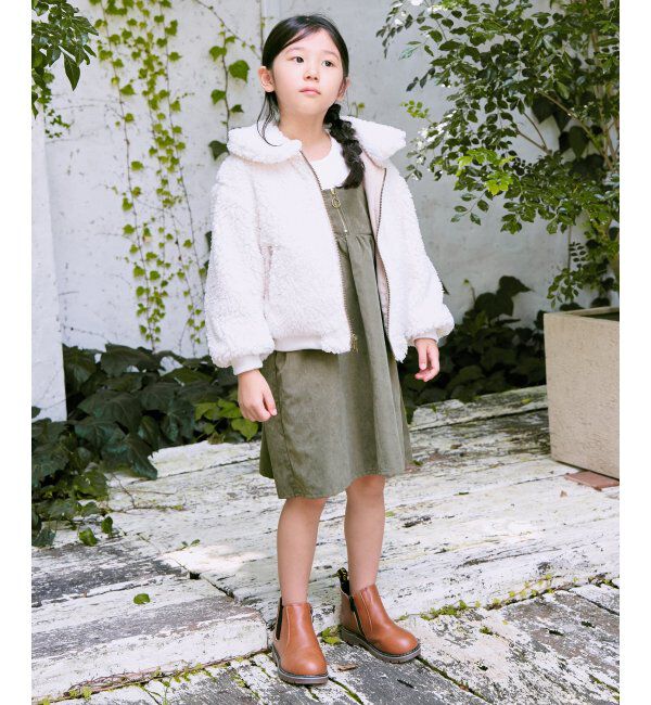 ikka kids「リバーシブルボアブルゾン（110~160cm）」|その他|