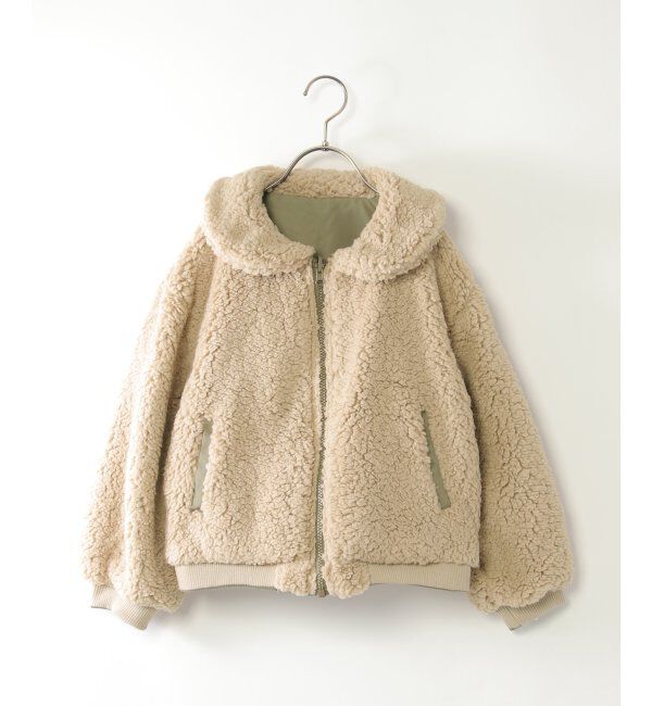 ikka kids「リバーシブルボアブルゾン（110~160cm）」|その他|