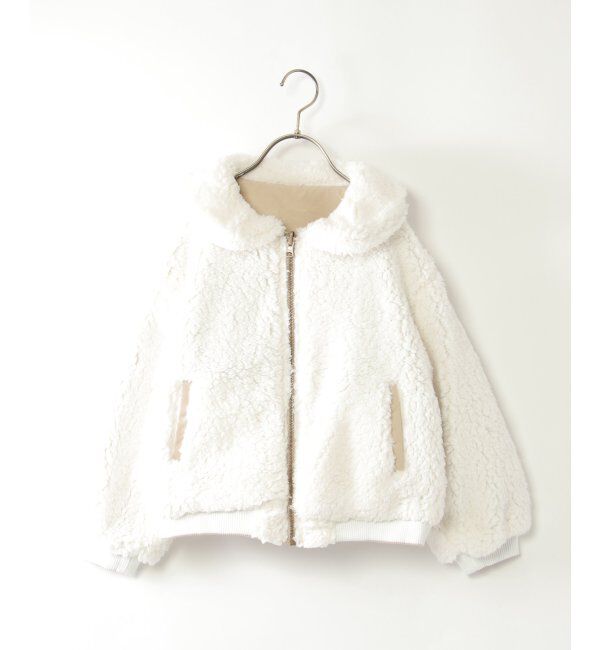 ikka kids「リバーシブルボアブルゾン（110~160cm）」|その他|