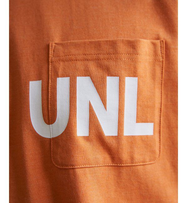 ikka「URBAN NATURE LIFE アーバンネイチャーライフ ロゴプリントポケTシャツ」|Tシャツ・カットソー|