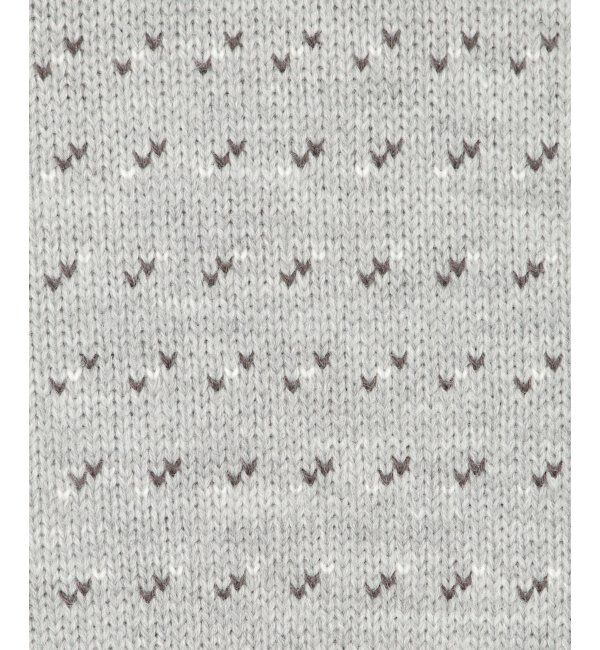 ikka「カラーバーズアイニット」|プルオーバー|