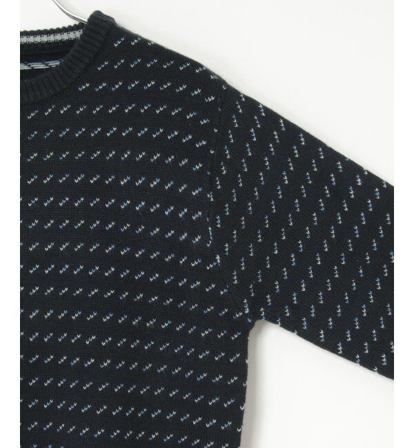 ikka「カラーバーズアイニット」|プルオーバー|