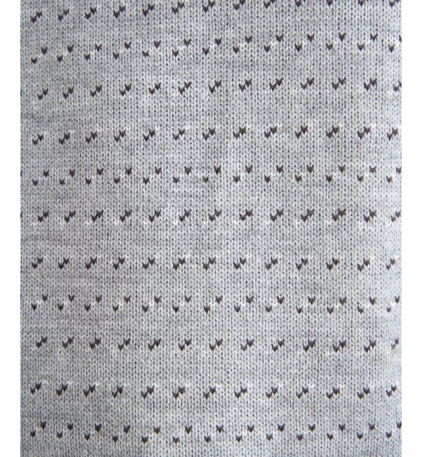 ikka「カラーバーズアイニット」|プルオーバー|