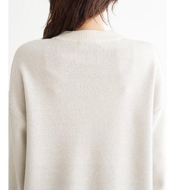 ikka「【親子コーデ】コットンMIXジャガードロゴプルオーバー」|プルオーバー|