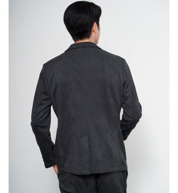 IKKA LOUNGE「GOKUラクワークスエードライクJKT」|テーラードジャケット|