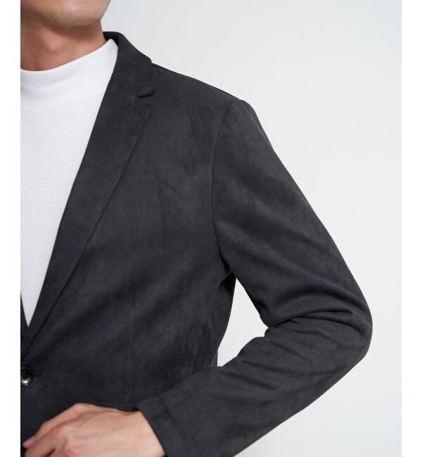 IKKA LOUNGE「GOKUラクワークスエードライクJKT」|テーラードジャケット|