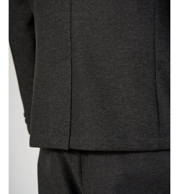 IKKA LOUNGE「【セットアップ対応】GOKU楽ワークウールライクジャケット」|テーラードジャケット|