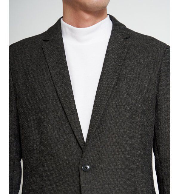 IKKA LOUNGE「【セットアップ対応】GOKU楽ワークウールライクジャケット」|テーラードジャケット|