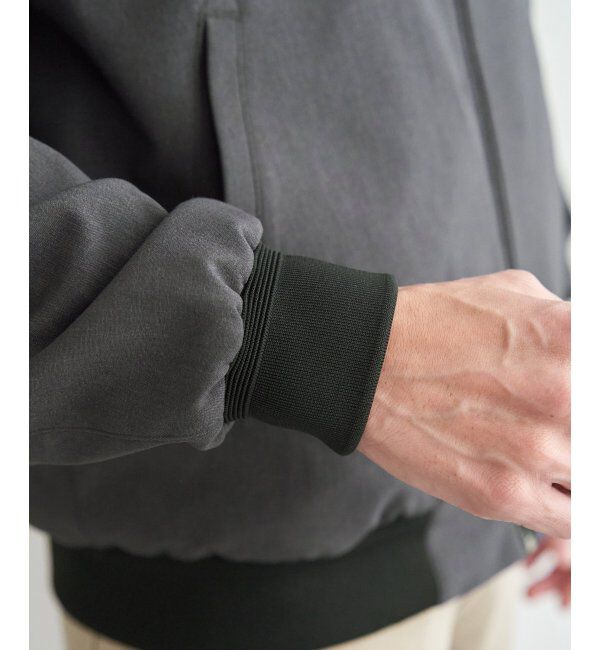 ikka「2wayライナー付きリブブルゾン」|ブルゾン・スタジャン|