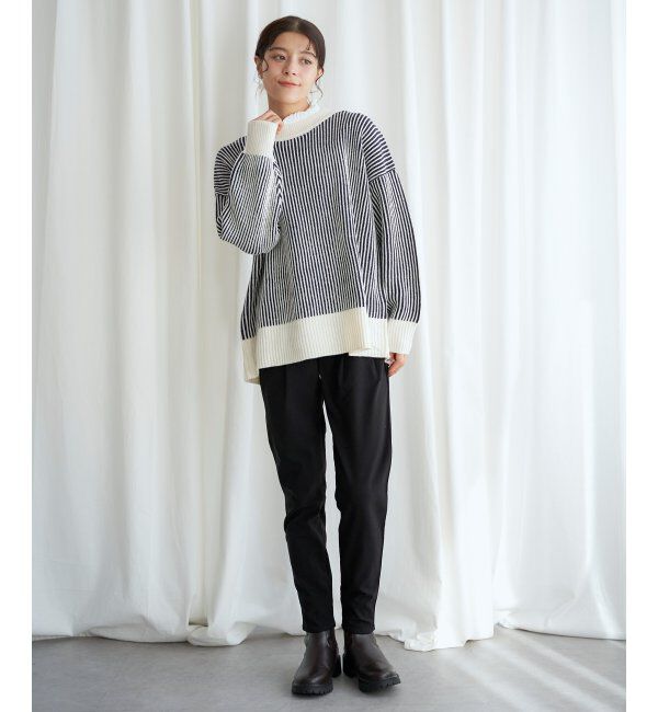 Lbc with Life「ストライプ柄アソートニットプルオーバー」|カーディガン|