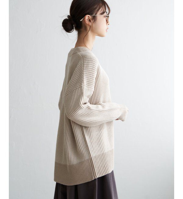 Lbc with Life「ストライプ柄アソートニットプルオーバー」|カーディガン|