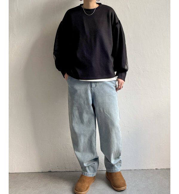 Lbc with Life「ポンチ袖チュールレイヤープルオーバー」|その他|