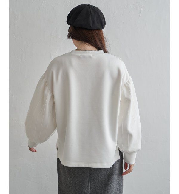 Lbc with Life「ポンチ袖チュールレイヤープルオーバー」|その他|