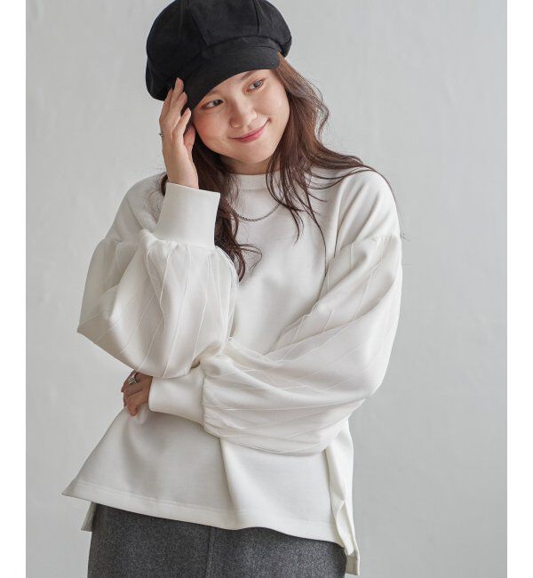 Lbc with Life「ポンチ袖チュールレイヤープルオーバー」|その他|