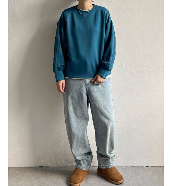 Lbc with Life「ポンチ袖チュールレイヤープルオーバー」|その他|