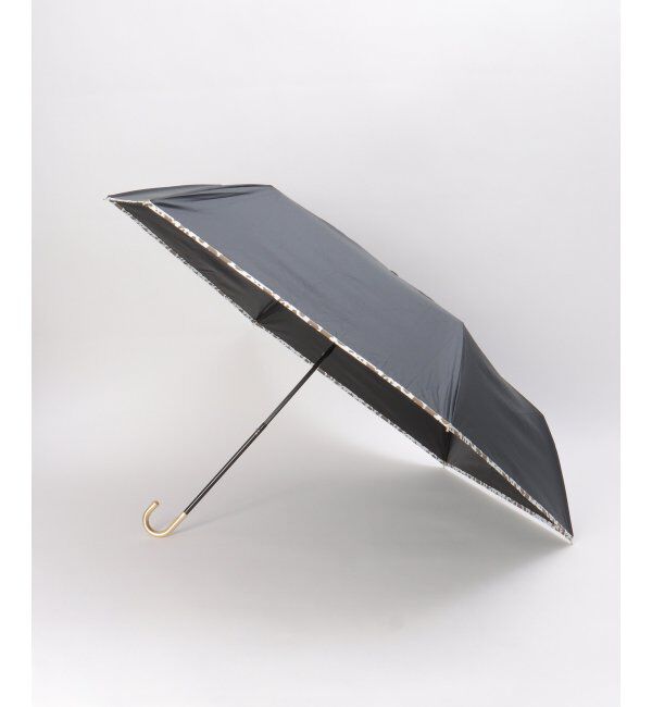 Lbc with Life「Wpc. 遮光アニマルパイピング ミニ 折りたたみ傘 日傘」|傘|