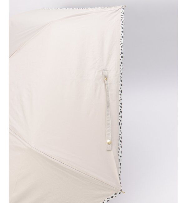 Lbc with Life「Wpc. 遮光アニマルパイピング ミニ 折りたたみ傘 日傘」|傘|