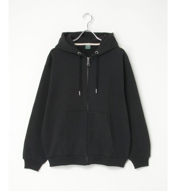 VENCE share style「マキシマムウェイトジップパーカー」|パーカー|ブラック