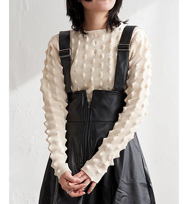 VENCE share style「トゲトゲニットプルオーバー」|ニット・セーター|
