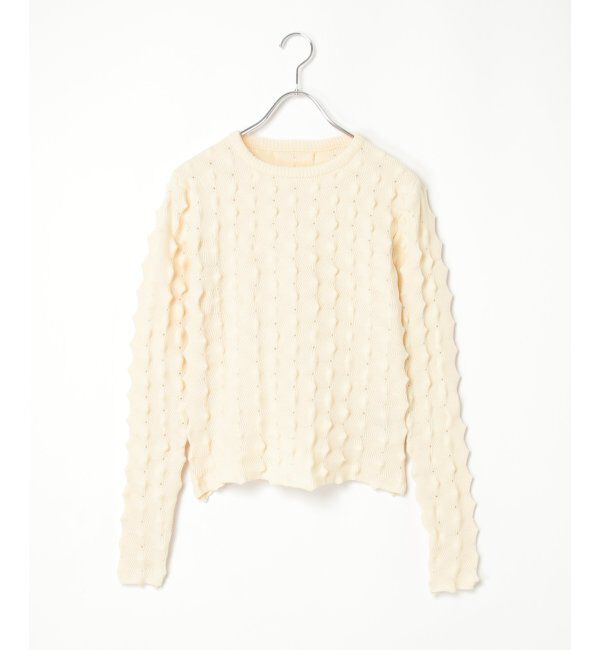 VENCE share style「トゲトゲニットプルオーバー」|ニット・セーター|