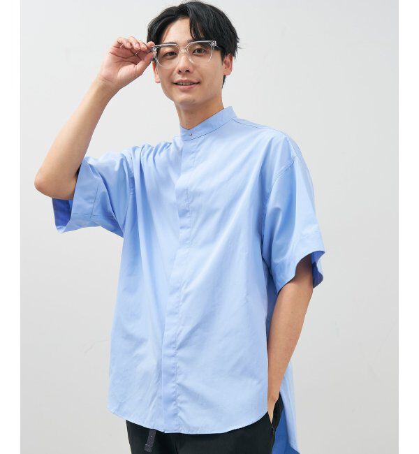  「ウェリントン型 メガネ│プラスチックフレーム│大きめ 小顔効果 ビッグシェイプ｜ レンズ交換券付」|メガネ|クリア