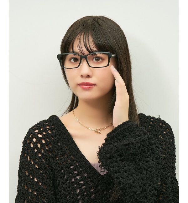  「ウェリントン型メガネ｜ビジネス｜Zoff｜SMART REGULAR CALRO レンズ交換券付」|メガネ|