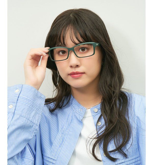  「ウェリントン型メガネ｜ビジネス｜Zoff｜SMART REGULAR CALRO レンズ交換券付」|メガネ|