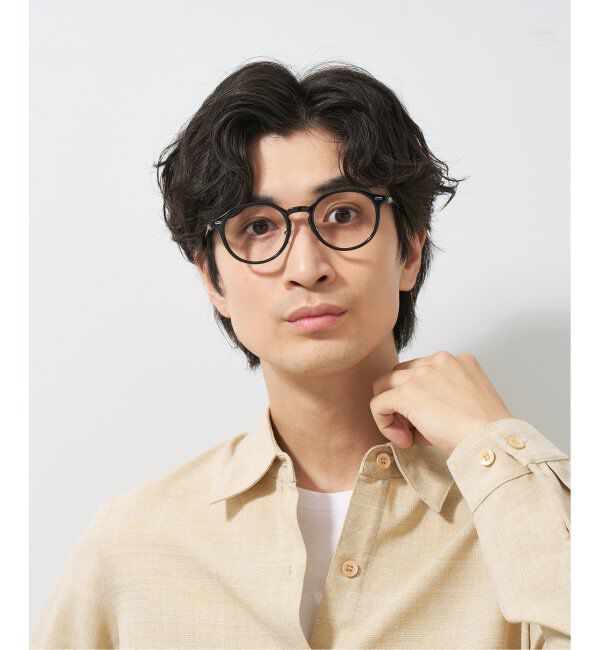  「Zoff|UNITED ARROWS|ボストン型 クラウンパント メガネ｜ユナイテッドアローズ レンズ交換券付」|メガネ|